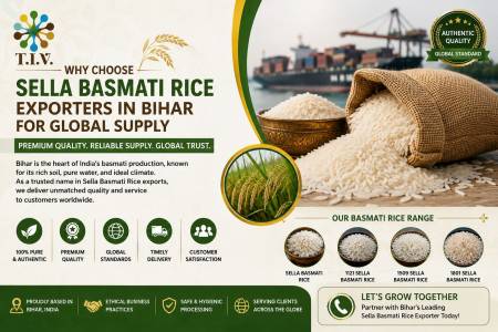 Why Choose Sella Basmati Rice Exporters in Bihar for Global Supply